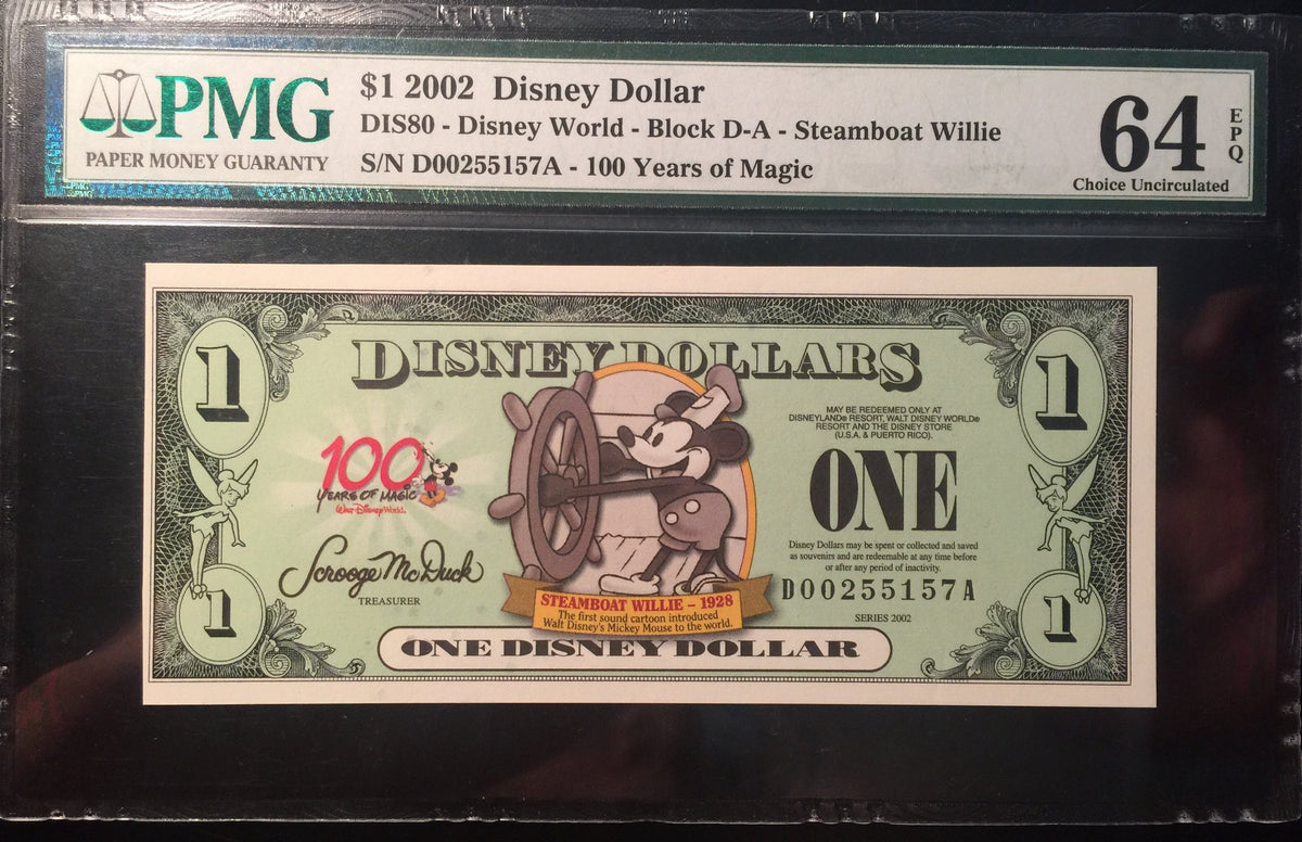 Disney Dollars – Hawks currency and collectibles