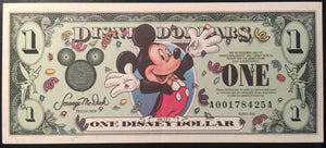 2000 1$ Disney Dollar