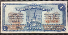 1915 1 peso soberano de Mexico