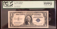 1935H $1 Silver Certificate PCGS 55PPQ