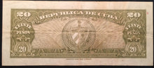 1949 20 Pesos Banco Nacional de Cuba