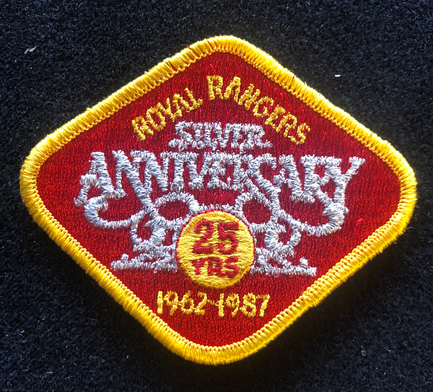 Royal Rangers 1987 25th Anniversary Patch