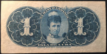 1896 1 peso de plata. Spanish Colonial Note