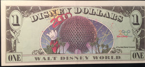 2000 1$ Disney Dollar